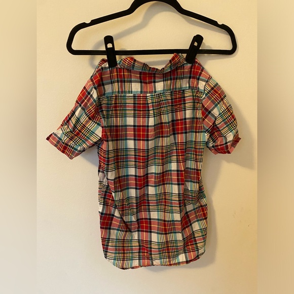 Kids patterns short sleeve button down - Picture 2 of 2